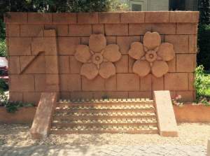 A sculpture by Egyptian-Armenian artist and sculptor Vahan Telpian at Cairo’s Armenian Orthodox Cathedral. The piece was part of an April 24 event  commemorating the 1915 genocide. 